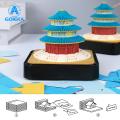 GOIKEA Desk Calendar with Touch Switch 3d House Sculpture Desk Calendar 2024 with Led Lights Art Craft for Home Decoration Charm Desk Calendar. 