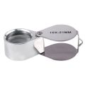 Jewellers Jewelry Loupe Magnifier Eye Magnifying Glass 10x 21mm. 