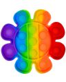 Rainbow Push Pop Its Bubble Fidget Sensory Toy. 