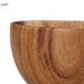 Premium Natural Wooden Salad Bowl Household Kitchen Restaurant Utensils Mixing Fruit Serving Bowls. 