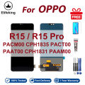 LCD No Frame For OPPO R15 R15 Pro CPH1835 CPH1831 Display Touch Screen Digitizer Assembly Replacement Parts. 