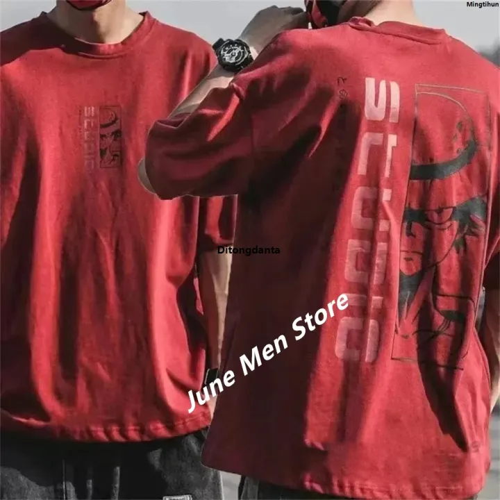 Men's%20Cotton%20Oversized%20T-Shirt%20Summer%20Women's%20Ming%20Ti%20Xun%20(Uniqlo)%20Japan%20One-piece%20Cotton%20Luffy%20T-Shirt%20Top%20Men's%20Cotton%20T-Shirt%20Men's%20Cheap%20Price%20-%20Image%202