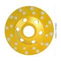 Concrete Grinding Diamond Disc 100mm/4in Wheel Cup Sanding for Marble Granite Stone Cement and Ceramic Polishing. 