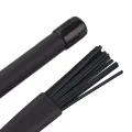 1 Pair Jazz Drum Brushes Retractable Drum Sticks 32 cm black. 