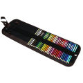 48 Canvas Colored Pencil Wrap / Roll Up Pencil Case / Colored Pencil Case / Bags / Pouches for School Office Art. 