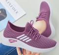 Women's shoes breathable running striding fly netting shoes ladies spring and summer new fashion leisure sports shoes. 