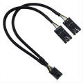 4 Pin Male to Female Fan RGB Splitter Cable for RGB HUB 2Pcs. 