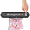 Household Food Vacuum Sealer Machine Sealing Food Storage Bags Retain Fresh with 15Pcs Storage Bag 90W AC 110V-120V/60Hz 220V-240V/50Hz EU Plug. 