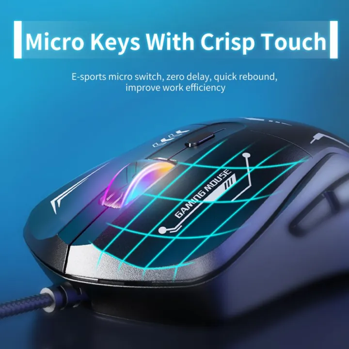 Onikuma%20Wired%20Gaming%20Mouse,%20RGB%20Gaming%20Mouse,PC%20Gaming%20Mice%20with%20Rainbow%20Optical%20Effect%207%20Buttons%20for%20PC/Laptop/%20/Mac%20-%20Image%203