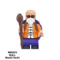 Compatible with LEGO Dragon Ball Son Goku Super Saiyan Vegeta Broly Building Blocks Minifigures Children's Toys. 
