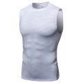 High Elastic Men's Compression Tights Gym Vest Top Quick Dry Sleeveless Sport Shirt Mens Vest Sport Tee Cool Running Sports Vest. 