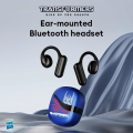 TRANSFORMERS TF-T21 Bumblebee Wireless Bluetooth Ear Hook High Fashion Quality Sport Earphones Low Latency Headphones Gaming Earbuds. 