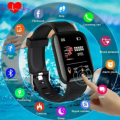 New 116 Plus Smart Watch - Heart Rate Monitor Multi Sport Mode D13 Fitness Smart Band for Android Mobile 102192739 NN Collection. 