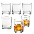 Set of 6 Whiskey Glass Set, Premium Red Cherry Glasses for Cocktails, Bourbon, Scotch, Cognac  (255ml). 