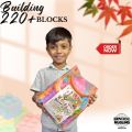 Vorix 220+ Pcs Building Blocks for Kids – Educational Construction Toy – Non-Toxic Plastic – Brain-Boosting STEM Activity – Colorful Creative Bricks – DIY Learning Set – Best Gift for Boys Girls – Fun Interactive Play. 