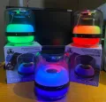 YD 19 Bluetooth Speaker With Lights Color Changing Portable Wireless Speaker. 