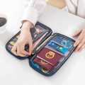 Travel document storage bag, large-capacity multi-functional bill holder, passport protective case, document household registration book, sorting bag box. 