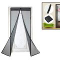 Hands-free Magic Mesh Magnet Fly Curtain Net Anti Mosquito Magnetic Screen Door. 