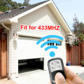 RF433 Universal Keytag Remote for RF Smart Switches Four Button Operation. 