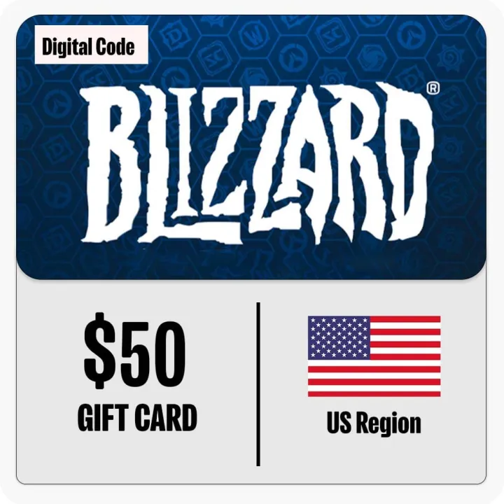 Blizzard ( Battle.net ) Gift Card 50 USD - US Region