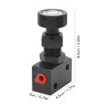 Prop Brake Bias Adjuster Brake Proportion Valve Rustproof for Racing Car. 