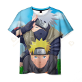 New anime Naruto T-shirt cartoon tee kids clothes baby lovely clothes cool tshirt children clothing T shirt for boys. 