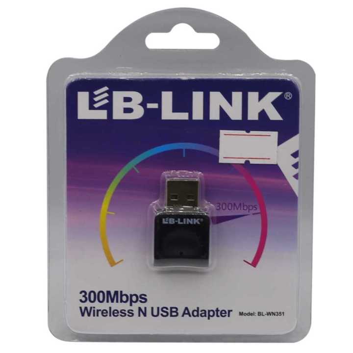 Usb Adapter 300mbps 300mbps Wireless N Usb Adapter (Black) | Daraz.lk