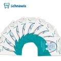 10pcs/bag Orthodontic Stainless Steel Dental Archwires Arch Wire Round Rectangular Natural Form for Ortho Brackets Ortodoncia. 