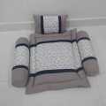 Hand Quilt Baby Bedding Sets Baby Carrier Pillows Grey White Design. 