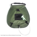 Solar Powered Portable Shower Pack,Solar Heated Camping Showers Pack with Shower ,Compact ,for Camping. 