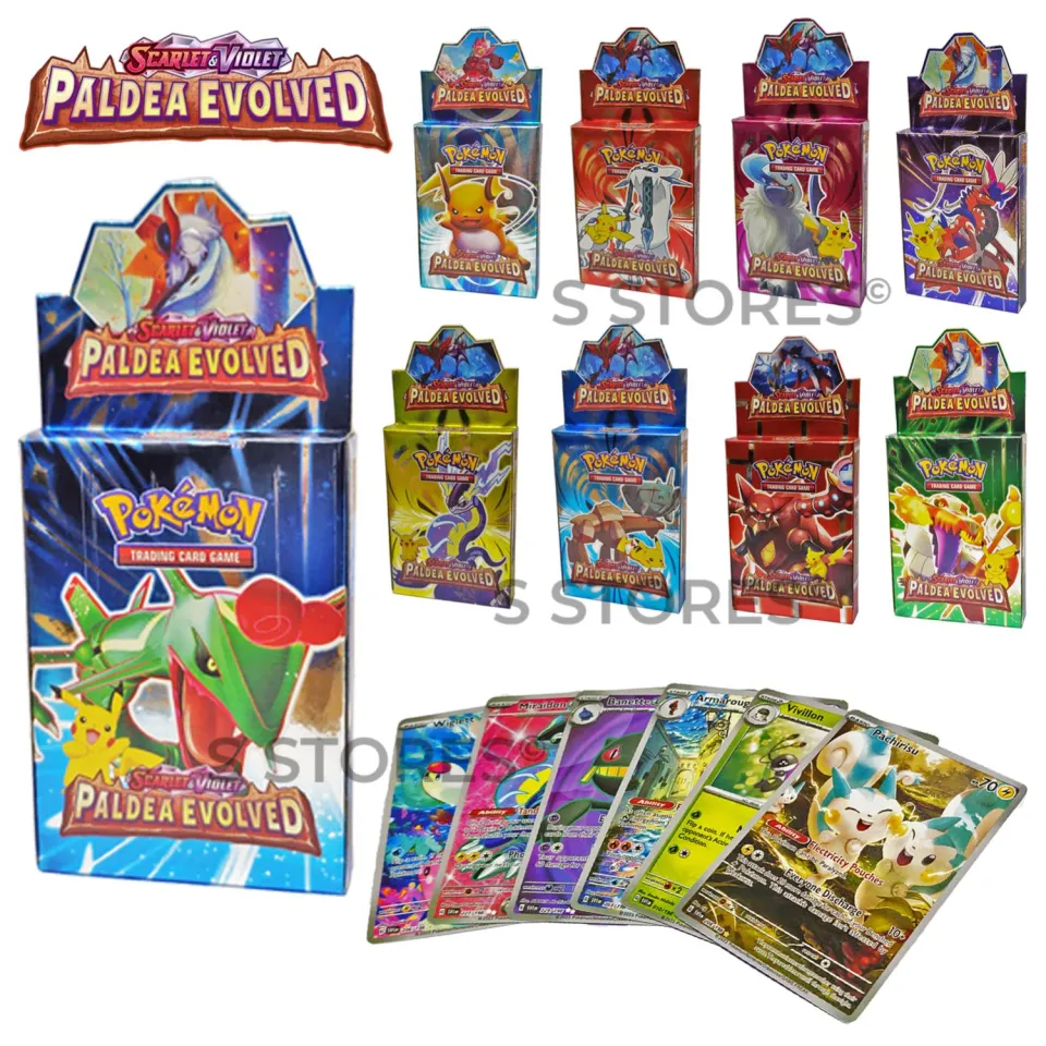 30 Pcs Pokemon Cards (Scarlet & Violet - Paldea Evolved) (A Grade) (1 Pack)  | Daraz.lk
