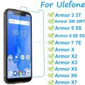 Tempered Glass For Ulefone Armor 3 5 7 X X2 X3 X5 X6 X7 Pro Screen Protector Explosion Proof Front Phone Film Protector Glass. 