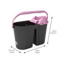 Mop Bucket Mop Basket Twin Spin Mop Bucket Spin Mop Basket DSI Plastic. 