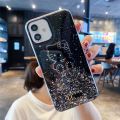 Withoutyou Moon Star A54 Case Soft Shell Ring Case Galaxy Phone for Samsung A545G 【2025 Version】 Shiny Glitter Clear HelloKitty Phone for Samsung 5G Back Case Girl. 