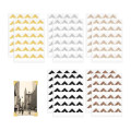240Pcs Photo Corners for Scrapbooking, Corner Stickers, Multicolor. 