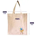 Heavy Duty Canvas Tote Bag - Plain - 14.5 inches (L) * 3 inches (W) * 16 inches (H). 