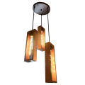 three way pendant light. 