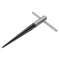 Bridge Pin Hole Reamer Tools T-Handle Tapered 6 Fluted Acoustic Guitar Woodworker Cutting Tool. 