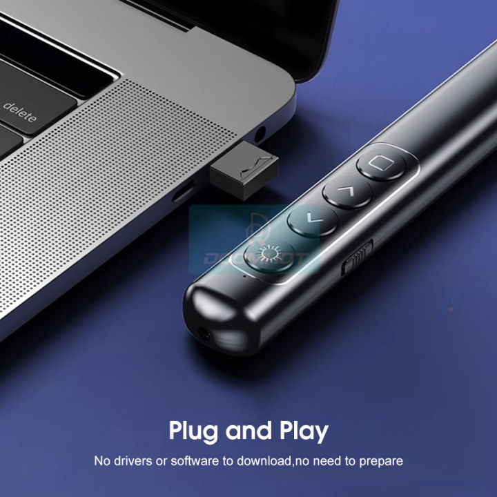%E3%80%90Simple%203C%E3%80%91Dooshot%20wireless%20presenter%20wireless%20presenter%20remote%20control%20USB%20Laser%20Pointer%20Presentation%20Remote%20pen%20laser%20pointer%20pen%20USB%20-%20Image%204