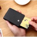 TANGYUE Men Credit Card Holder Leather Purse For Cards Case Wallet For Credit ID Bank Card Holder Women Cardholder And Coins. 