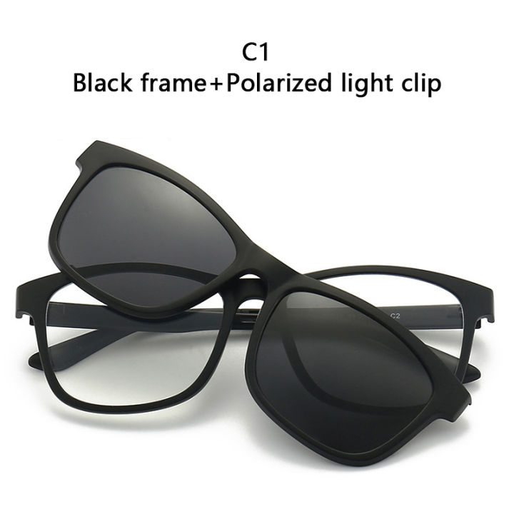 Magnetic%20Sunglasses%20Clip%20And%20Optical%20Glasses%20Frame%206%20in%201%20Women%20Men%20Polarized%20or%20Night%20Vision%20Multipurpose%20Eyeglasses%20Set%202333%20-%20Image%207