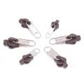 6pcs Instant Zipper Universal Instant Fix Zipper Repair Replacement Zip Head DIY. 