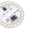 Bulb Light AC 220V Downlight Chip Spotlight LED Bulb Patch Lamp SMD Plate Circular Module Light Source Plate. 