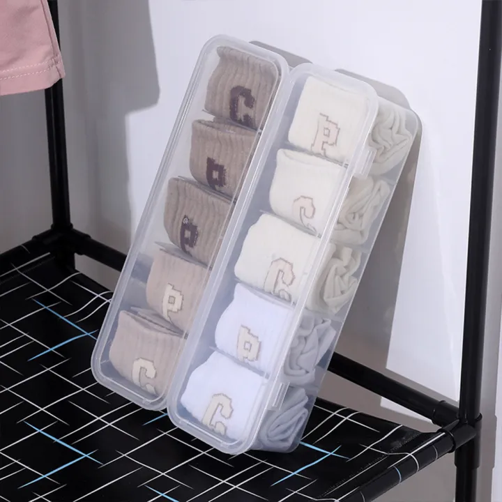 Multifunctional%20With%20Covered%20Compartments%20Headset%20Data%20Charging%20Line%20Desktop%20Storage%20Box%20Transparent%20Plastic%20Storage%20Container%201Pcs%20-%20Image%206