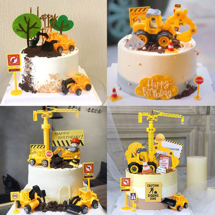 Engineering%20Vehicle%20Cake%20Decor%20Digging%20Machine%20Cake%20Toppers%20Crane%20Cake%20Decors%20Dounp%20-%20Image%202