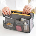 【Fullyoung_520 Store】Large Capacity Nylon Travel Desk Organizer Cosmetics Hand Purse Lady Makeup Bags Portable Bathing Bag Pouch. 