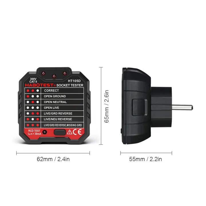 KOGEEK%20HABOTEST%20Advanced%20GFCI%20Electric%20Socket%20Tester%20Automatic%20Neutral%20Live%20Earth%20Wire%20Testing%20Circuit%20Polarity%20Detector%20Wall%20Plug%20Breaker%20Finder%20Electric%20Leakage%20Test%20-%20Image%206
