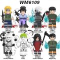 【NextGenGadgets】Compatible with LEGO Akatsuki Organization Uchiha Madara Sasuke Six Paths Naruto Minifigure Building Blocks. 