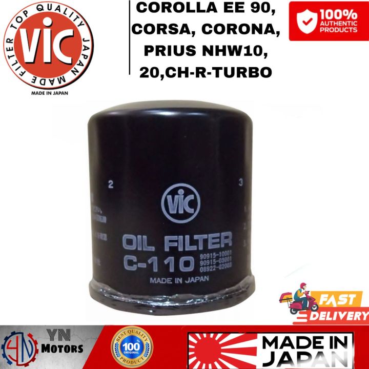 VIC%20C-110%2090915-10001%20Oil%20Filter%20for%20Toyota%20Vios,%20Altis,%20Corolla,%20Camry,%20Rav4%20-%20C110%20-%20Image%203