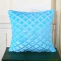 Diamond Style Soft Plush Fur Home Decor Sofa Cushion Covers / Throw Pillow Covers 45x45cm. 